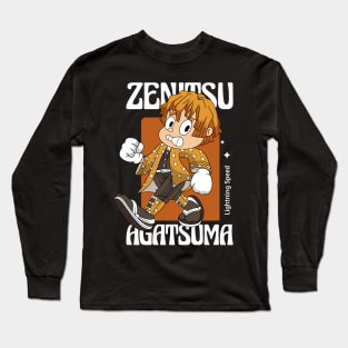 Zenitsu Demon Slayer Long Sleeve T-Shirt